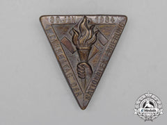 A 1934 1St Anniversary Of The National Enlightenment Badge