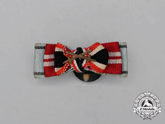 A Second War German Boutonniere Finish Medal Ribbon Grouping