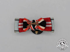A Second War German Boutonniere Finish Medal Ribbon Grouping