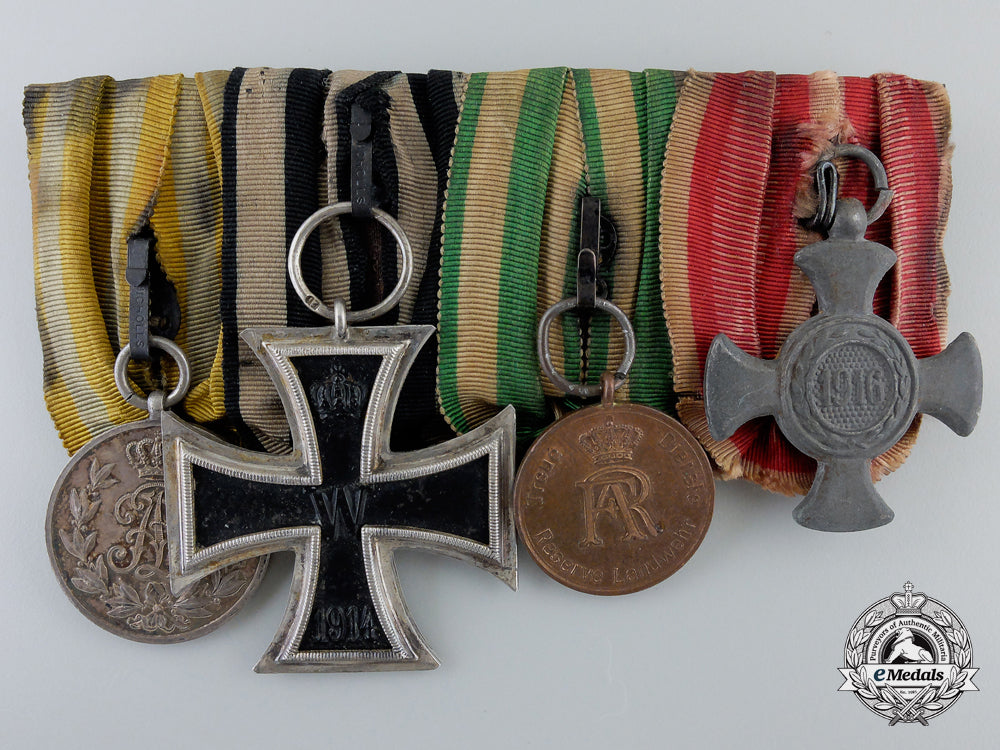 a_saxon,_prussian,_and_austrian_first_war_medal_bar_i_802