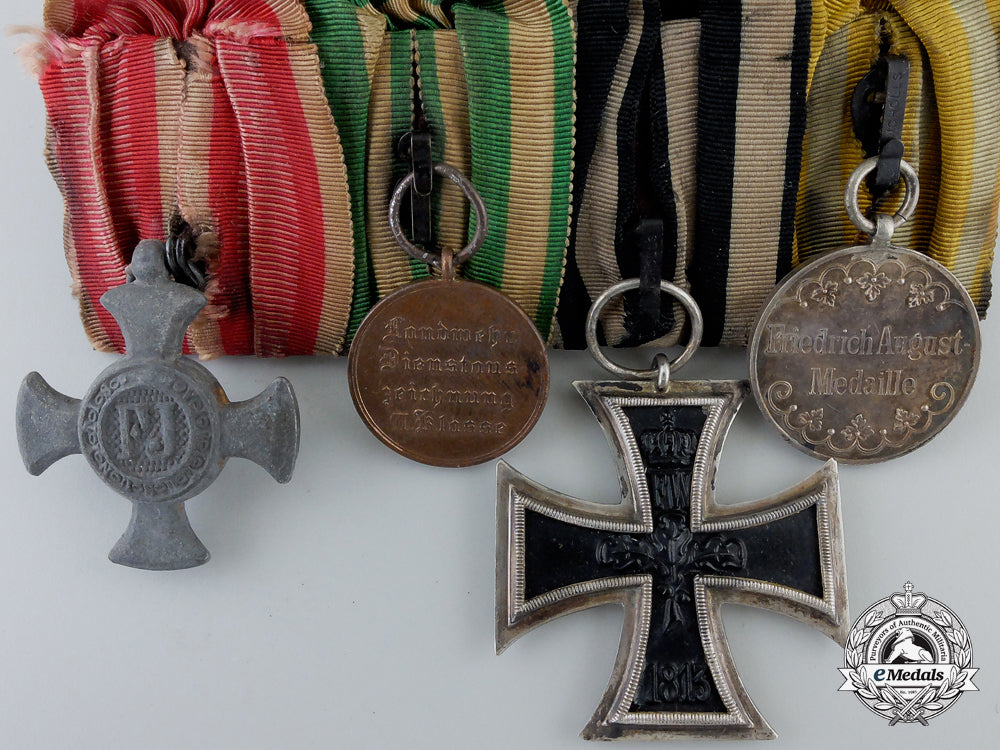 a_saxon,_prussian,_and_austrian_first_war_medal_bar_i_806