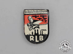 An Early Third Reich German Rlb (Air Raid Protection League) Awareness Badge
