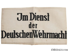 Im Dienst Der Deutschen Wehrmacht Armband