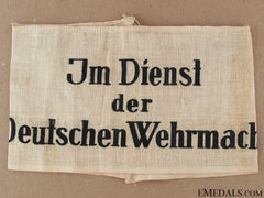 Im Dienst Der Deutschen Wehrmacht Armband