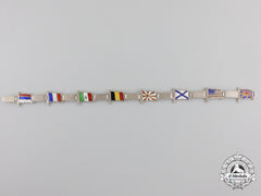 A First War Entente Alliance Naval Bracelet