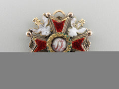 A Napoleonic Period Russian Order Of St. Stanislaus In Gold