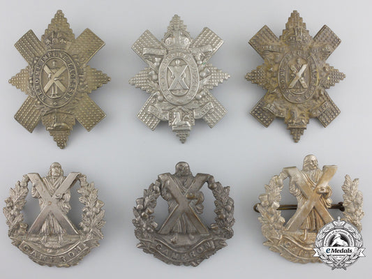 six_first&_second_war_british_highlander_cap_badges_img_01_27_16