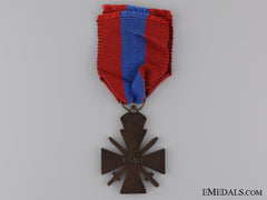 A 3Rd Class 1940 Greek War Cross; Reduced Size