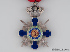 The Order Of The Star Of Romania; Knight With Crossed Swords