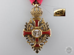 An Austrian Order Of Franz Joseph In Gold By Gebruder Resch