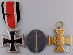 Three Second War German Awards And Badges