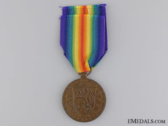 A Wwi Czechoslovakian Victory Medal