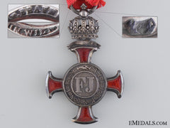 An Austrian Merit Cross 1849; 4Th Class By F.braun