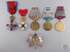 Six European Orders, Medals, And Awards