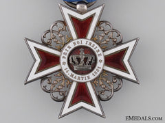 A Order Of The Crown Of Romania, Knight; Type Ii 1881-1932