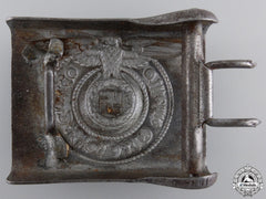 An Rzm Em/Nco Ss Belt Buckle By Assmann