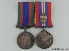A Second War Medal Pair To The Royal Canadian Engineers