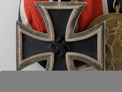 A Second War German Medal With Bulgarian Merit Order