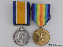 A First War Canadian Pair To The "Little Black Devils"