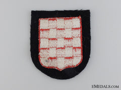 A Croatian Ss Volunteer Sleeve Shield