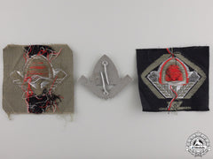 Three Items Of Rad Insignia