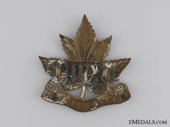 A 13Th Regiment Glengarry Cap Badge C.1909