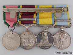 A Victorian Campaign Medal Bar