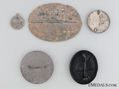 Lot Of Five Badges And Tags