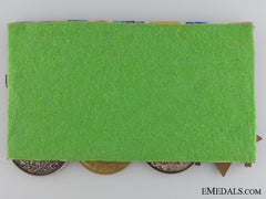 A Meritorious Service Medal Group To Section Major Parrish