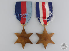 Two Second War British Campaign Stars