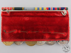 A Korean Service Miniature Canadian Medal Bar