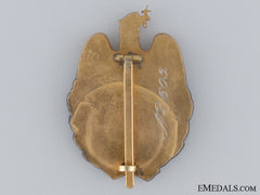 A Retired Romanian Officer`s Badge