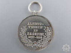 A 1892 Saxon Silver Carola Medal