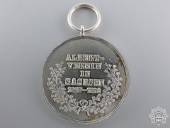 A 1892 Saxon Silver Carola Medal