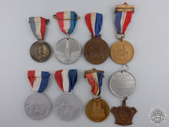 Nine British Coronation & Jubilee Medals