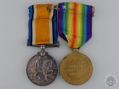 Canada. A First War Medal Pair To The Canadian Engineers