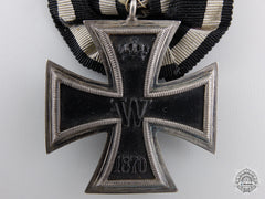 An 1870 Iron Cross Second Class With 25 Years Jubilee Spange