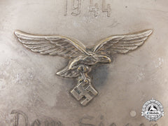 A 1944 Luftwaffe Arial Combat Winner's Silver Plate