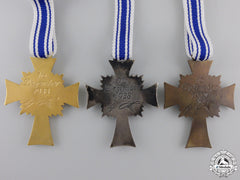 Three Second War German Mother's Crossess