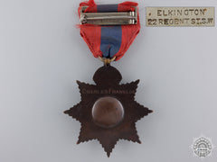 A George V British Imperial Service Medal To Charles Franklin