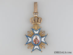 The Order Of St.sava; Commander By Scheid Of Vienna