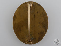 A Gold Grade Wound Badge; Unmarked