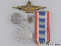 A Group Of Second War Croatian Insignia