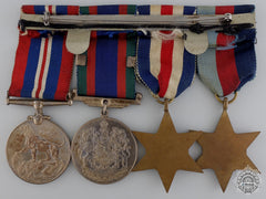 A Second War Canadian Medal Bar