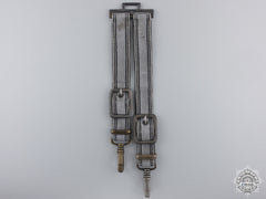 A German Railway (Bahnschutz) Dagger Hanger; 2Nd Model