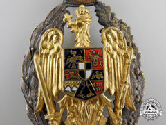 A Romanian Military Academy Graduation Badge