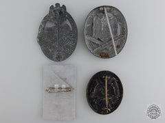 Four Second War German Badges