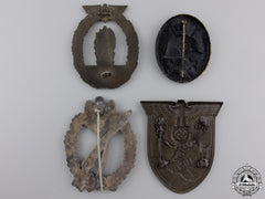 Four Second War German Badges & Awards