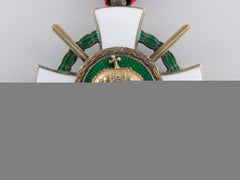 A 1942 Hungarian Order Of The Holy Crown; Knight Badge