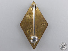A Golden Hj Honor Badge By Wilhelm Deumer